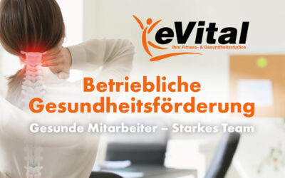 Betriebliche Gesundheitsförderung mit eVital